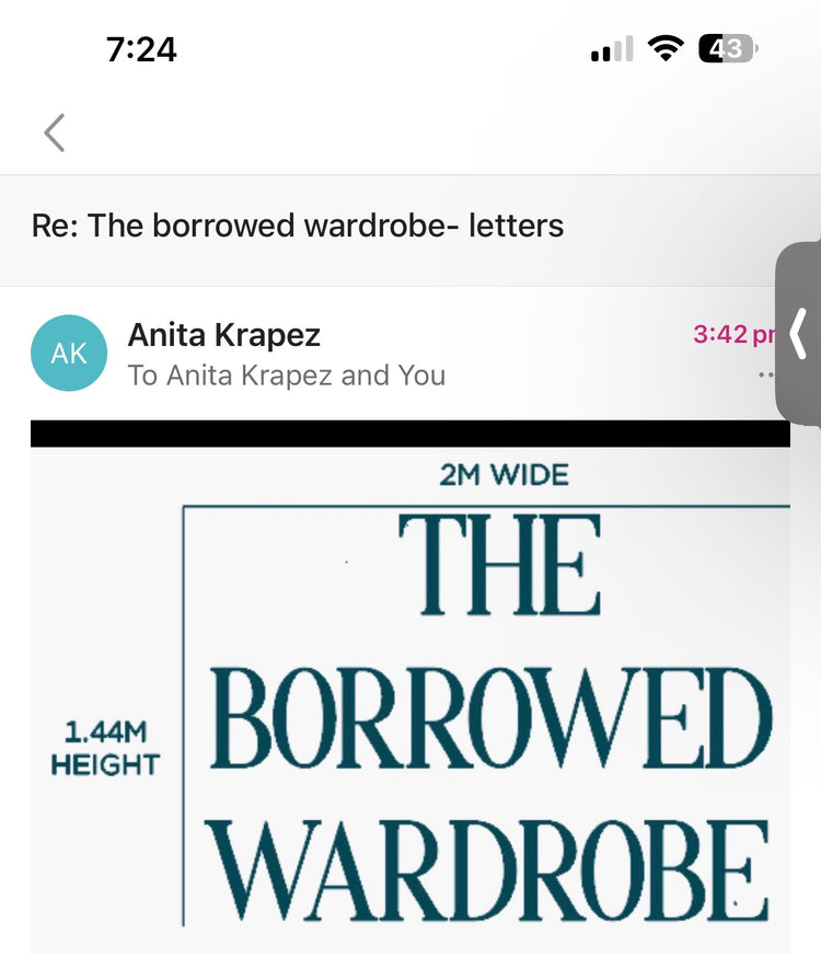 Anita Krapez - Custom Order