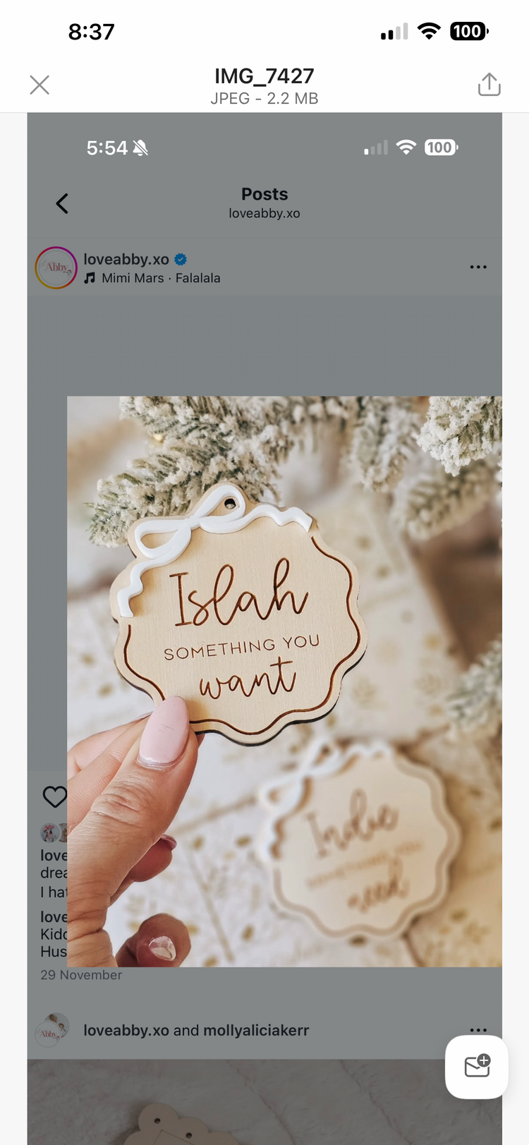 Jesseka Taunton - Custom Order