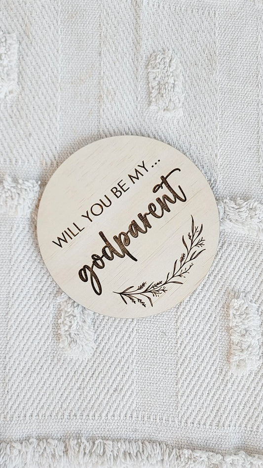 Will you be my godparent?