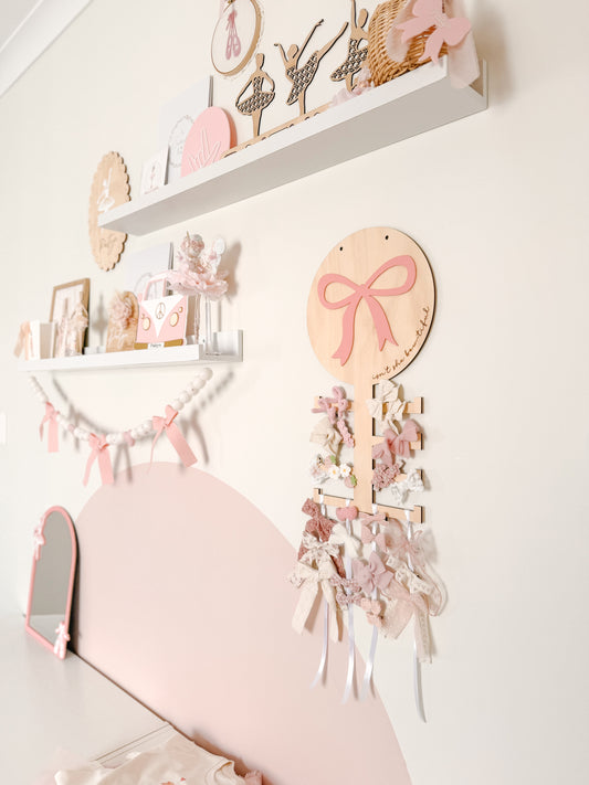 Bow Hanger - Isn't she bowtiful
