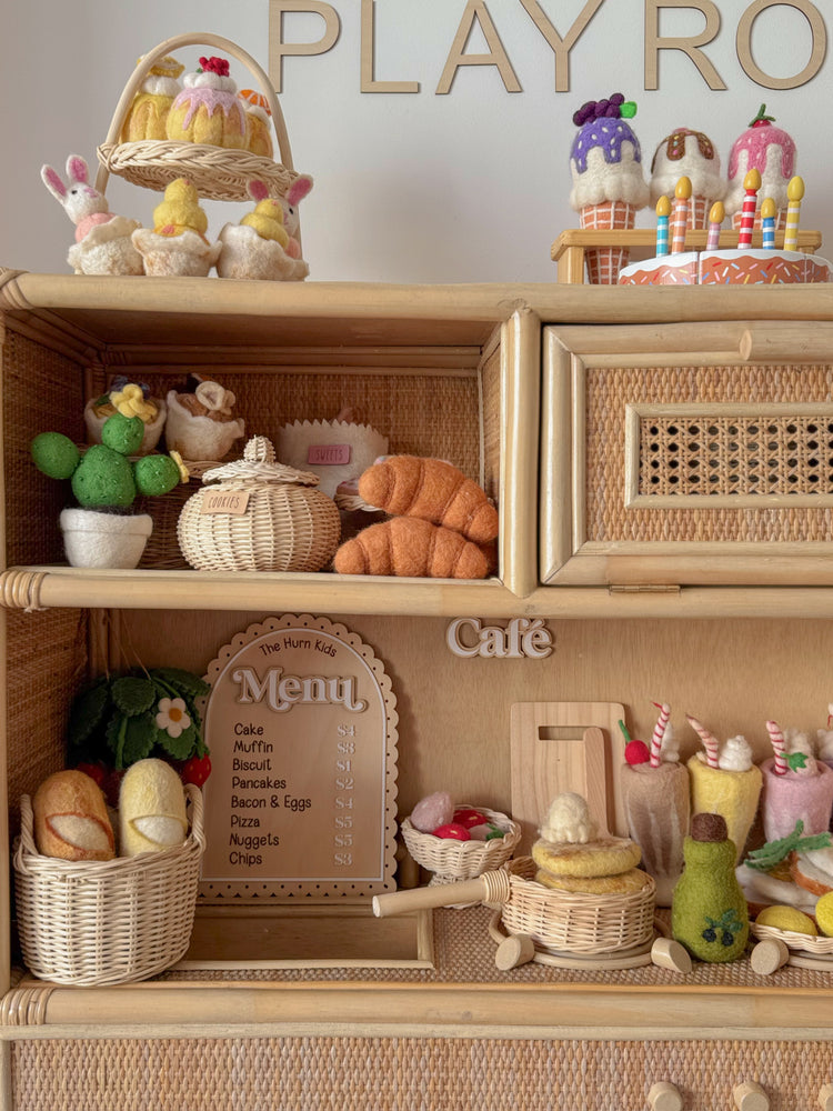 Personalised Play Cafe Menu Sign