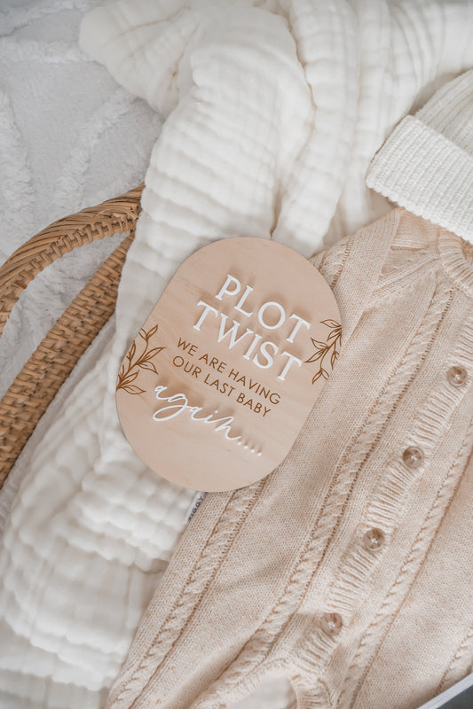 Plot twist | having our last baby again
