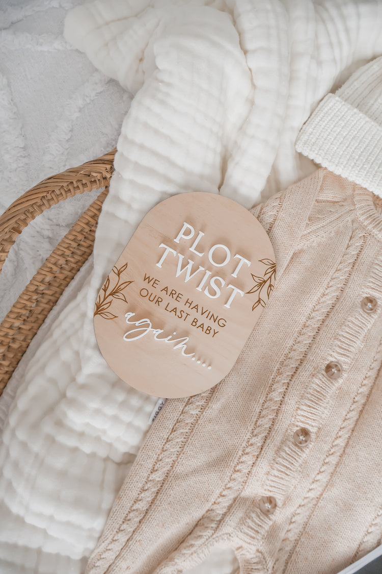 Plot twist | having our last baby again