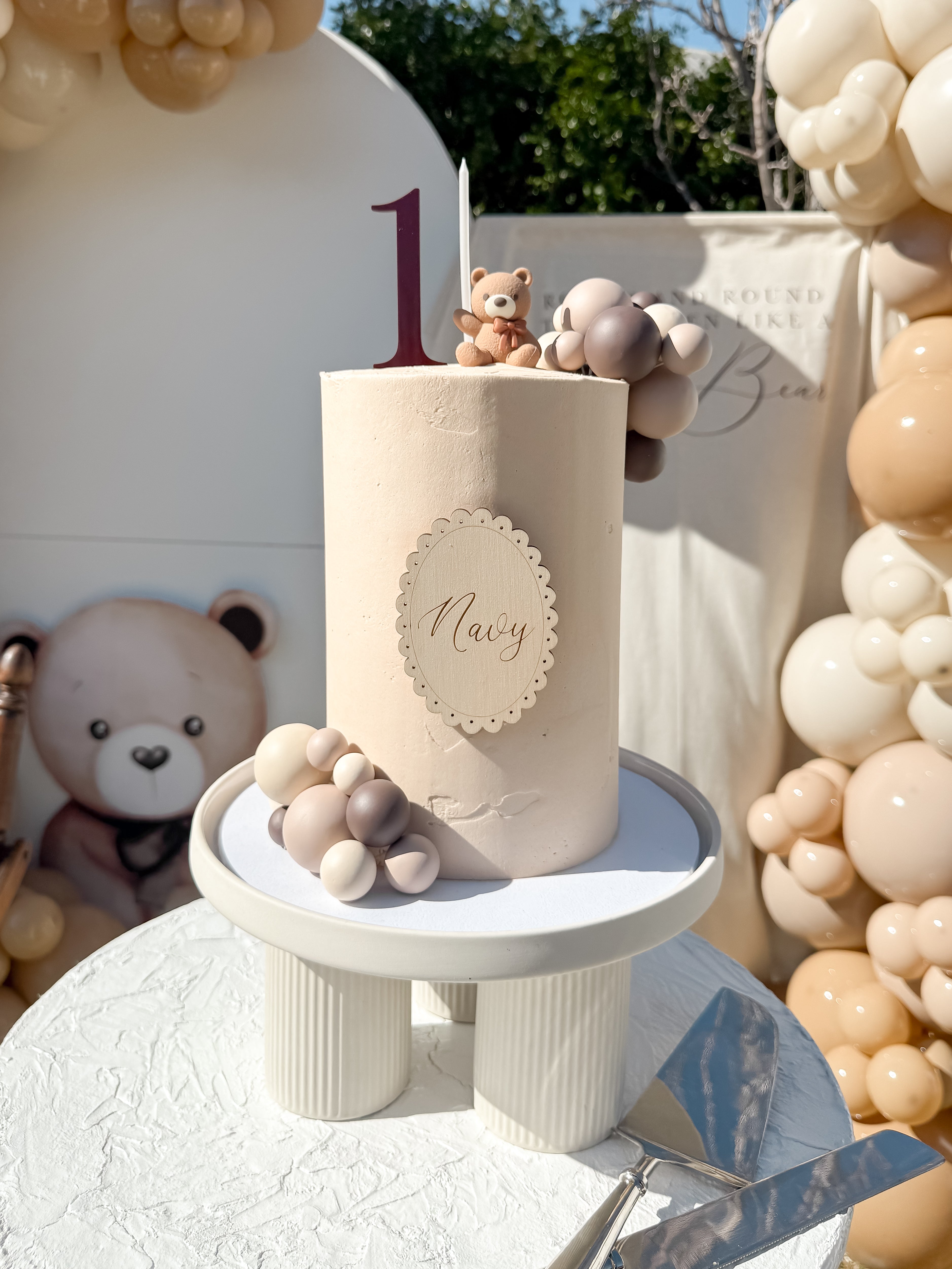 Vintage personalised name fropper – Love, Abby