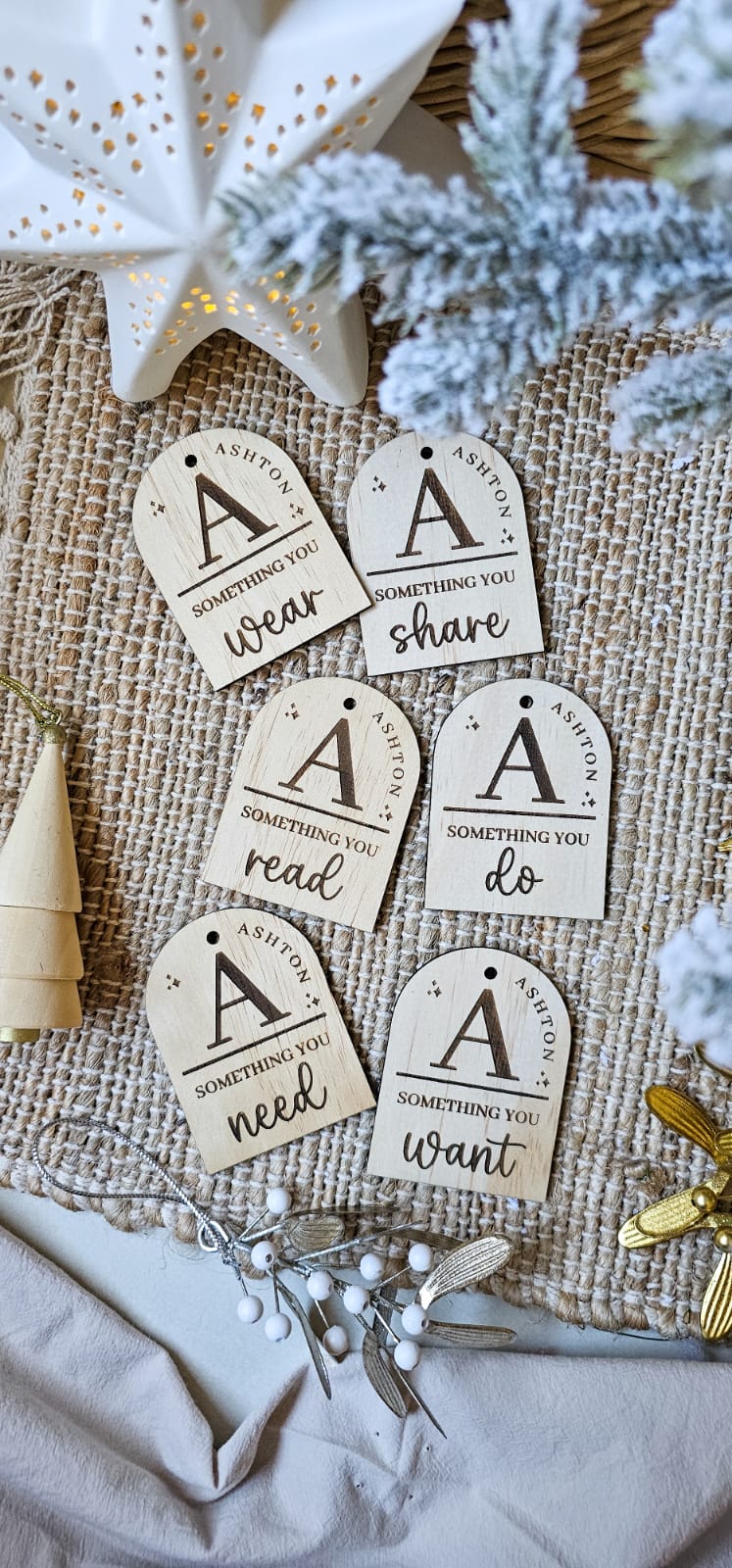 Want, Wear, Need, Read, Do, Share