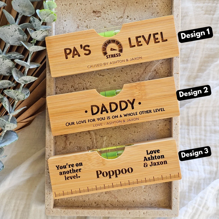 Spirit Level & Bottle Opener | Father's Day