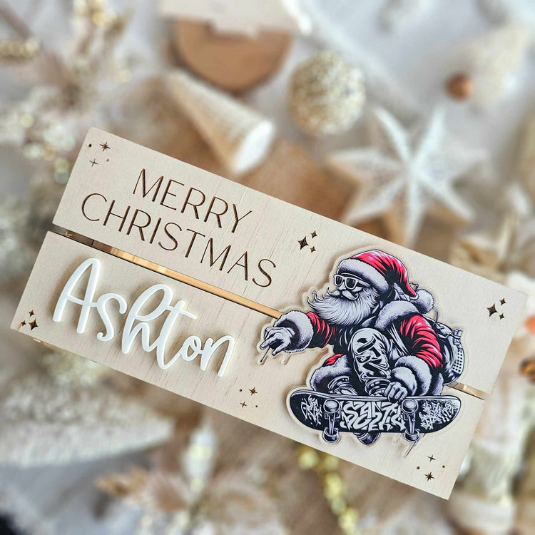 Christmas Crate - UV Printed