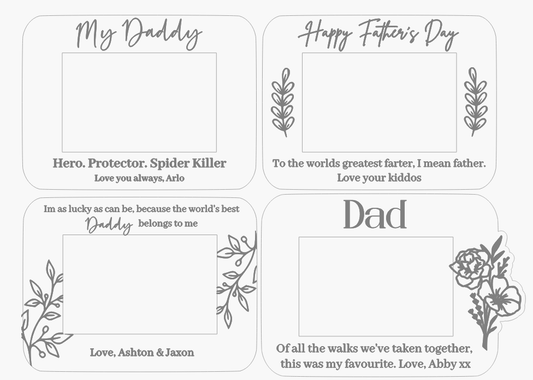 Fathers Day Photo Frames