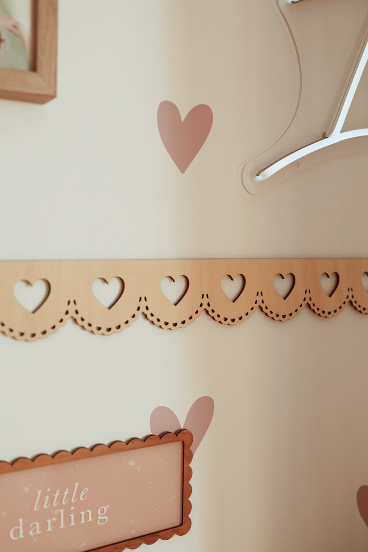 Vintage Wooden Scallop Trims - Multiple Designs