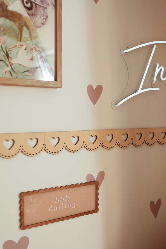 Vintage Wooden Scallop Trims - Multiple Designs