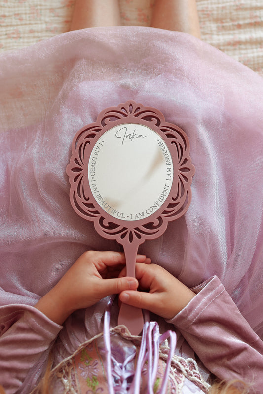 Handheld Affirmation Mirror - Design 2