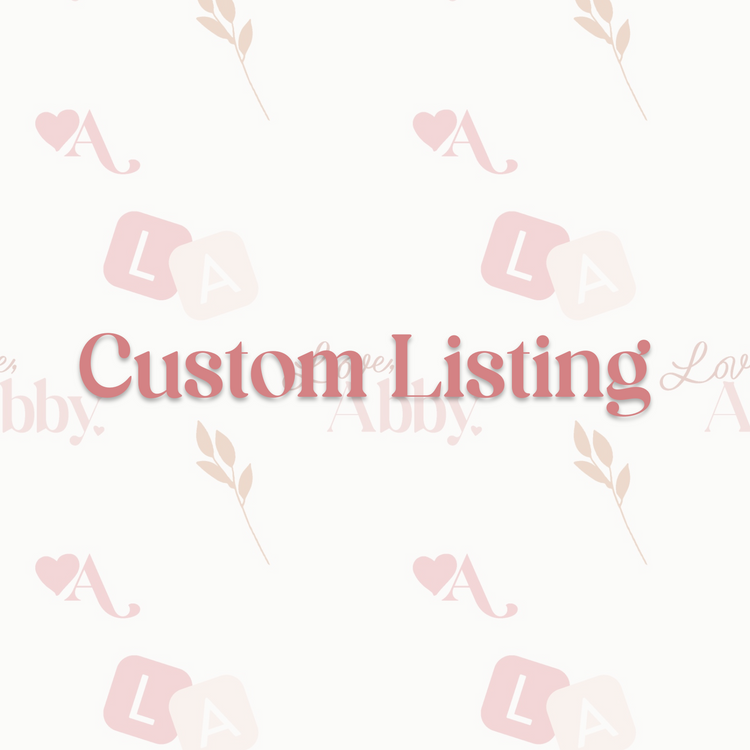 Louisa Luxe - Custom Order