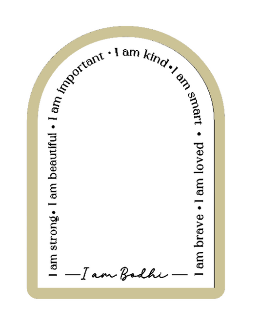 Personalised Daily Affirmation Mirror - Plain