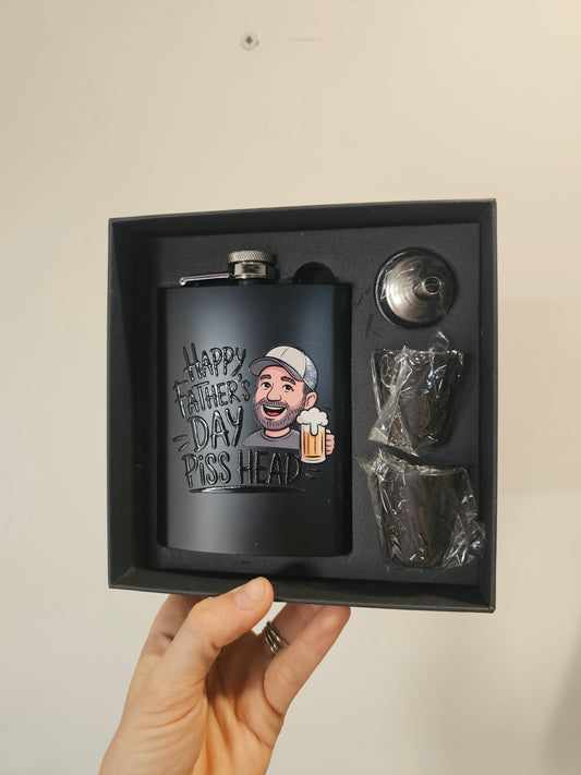 Fathers day flask
