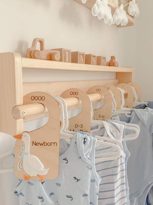Wardrobe Clothes Divider - Acrylic Silly Goose