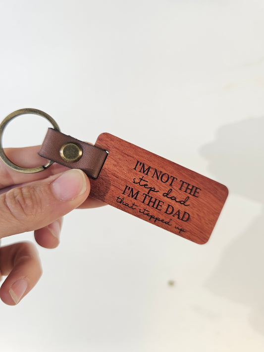 *step dad keyring