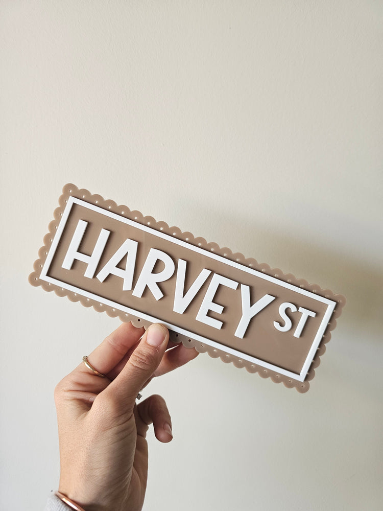 Harvey st sign
