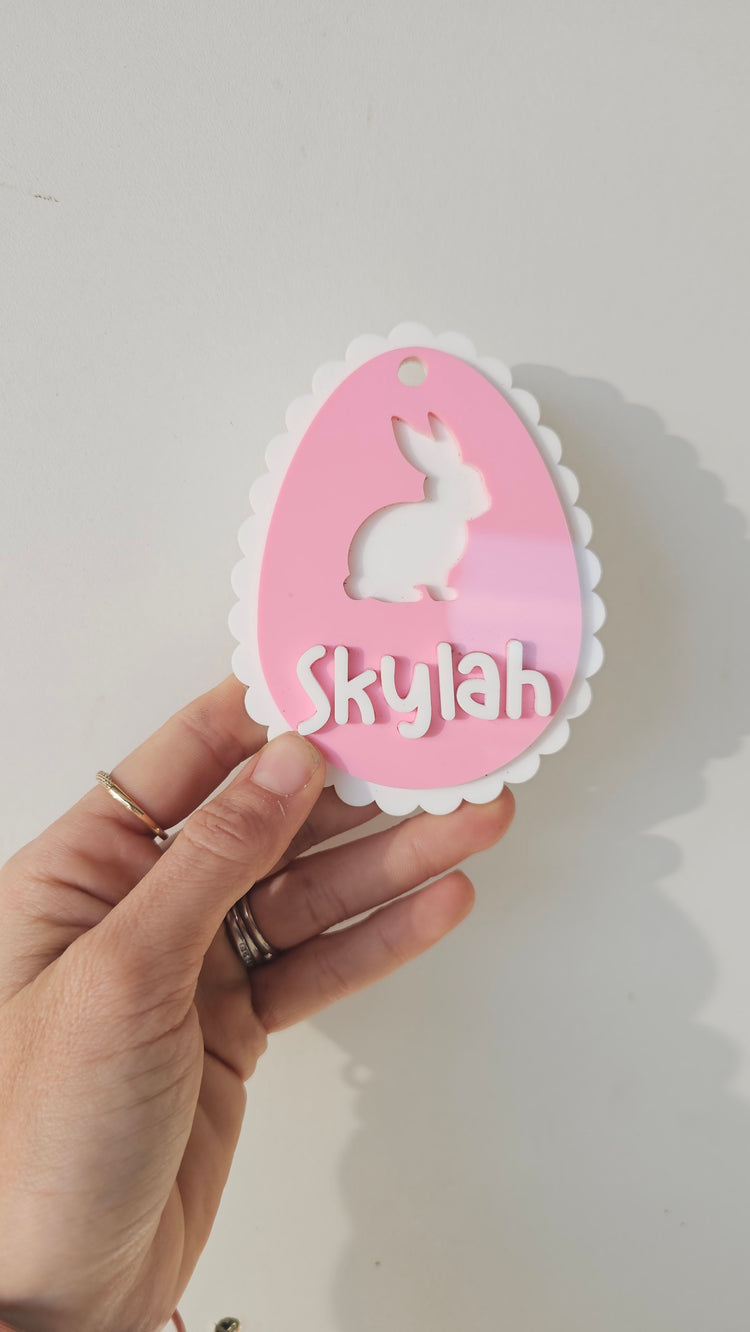 Skylah easter tag