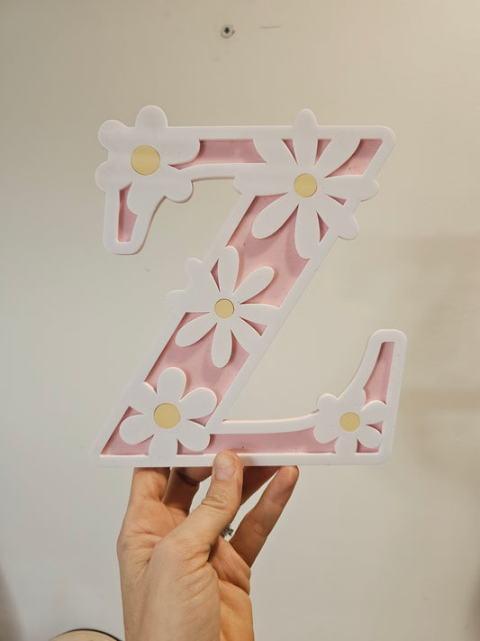 Layered letter - Daisy Z