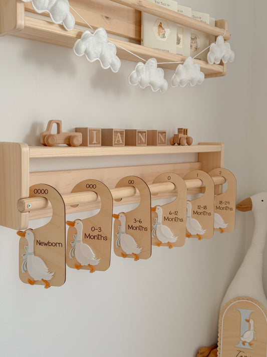Wardrobe Clothes Divider - Acrylic Silly Goose