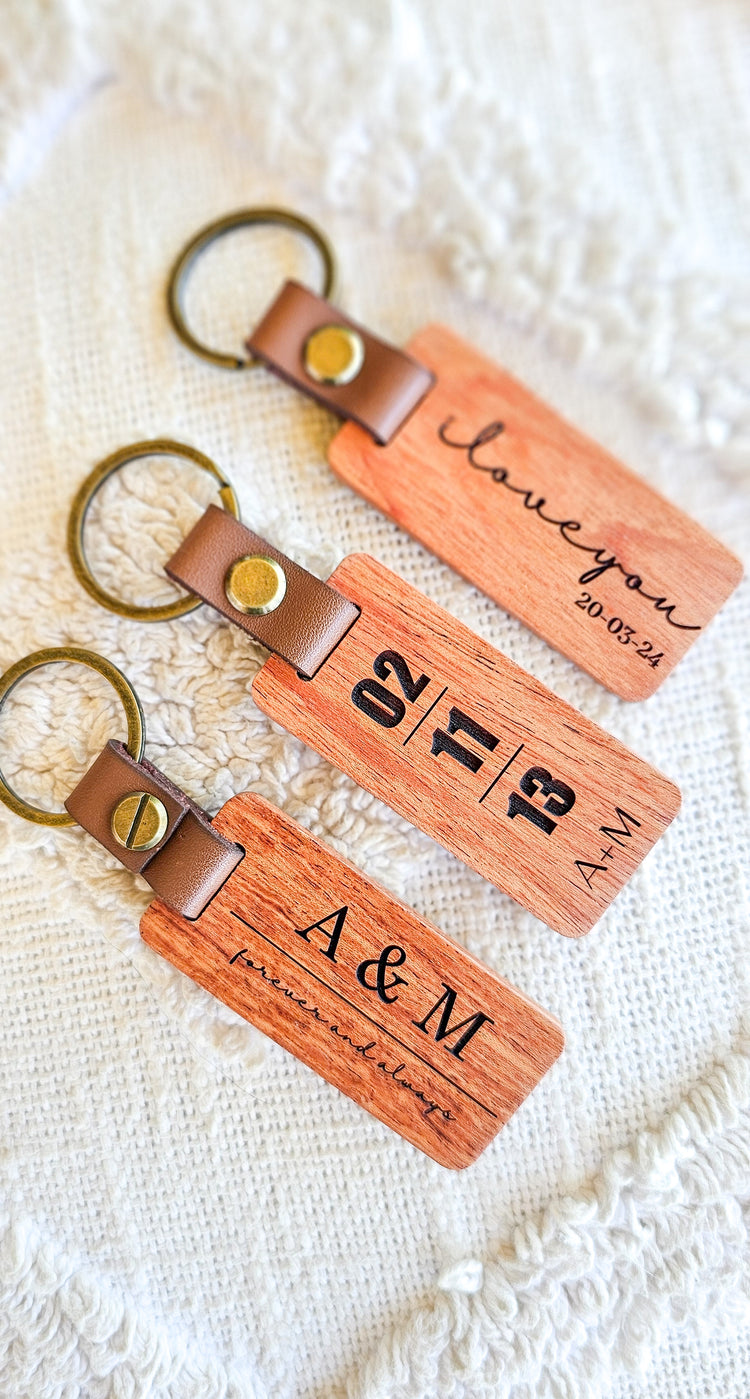 Timber Keyring - Lover