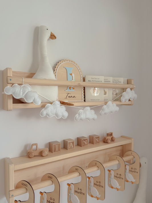 Vintage Arch Personalised Plaque - Silly Goose Letter
