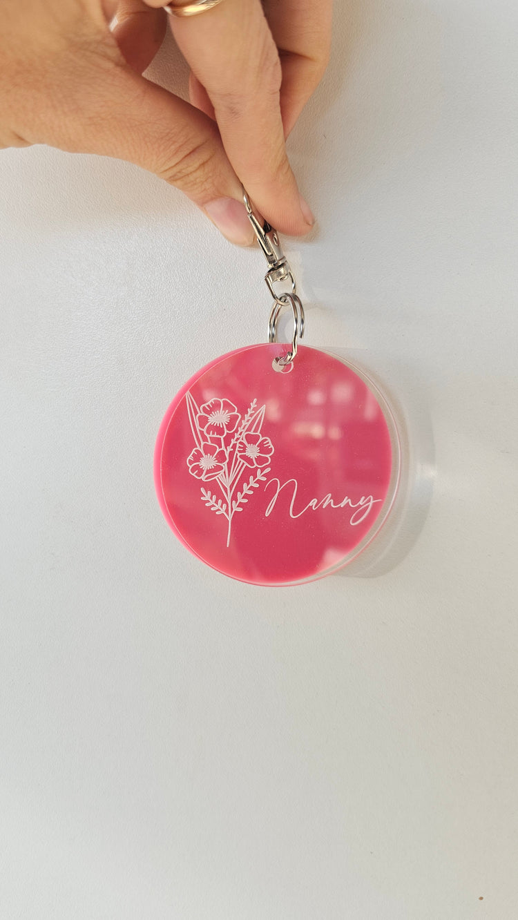 Nanny keyring