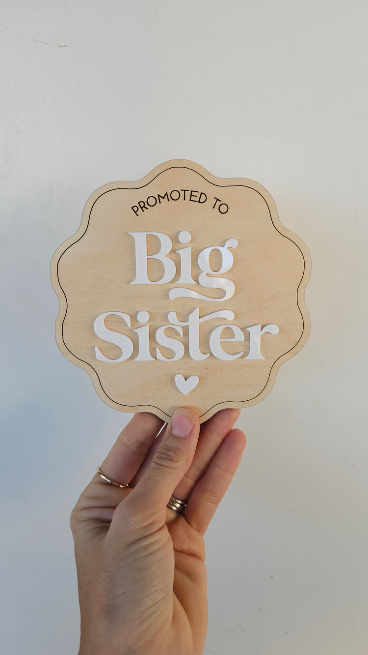 Promoted to big sister
