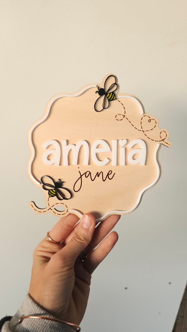 Name plaque - amelia