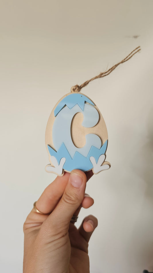 Cracked egg tag - C
