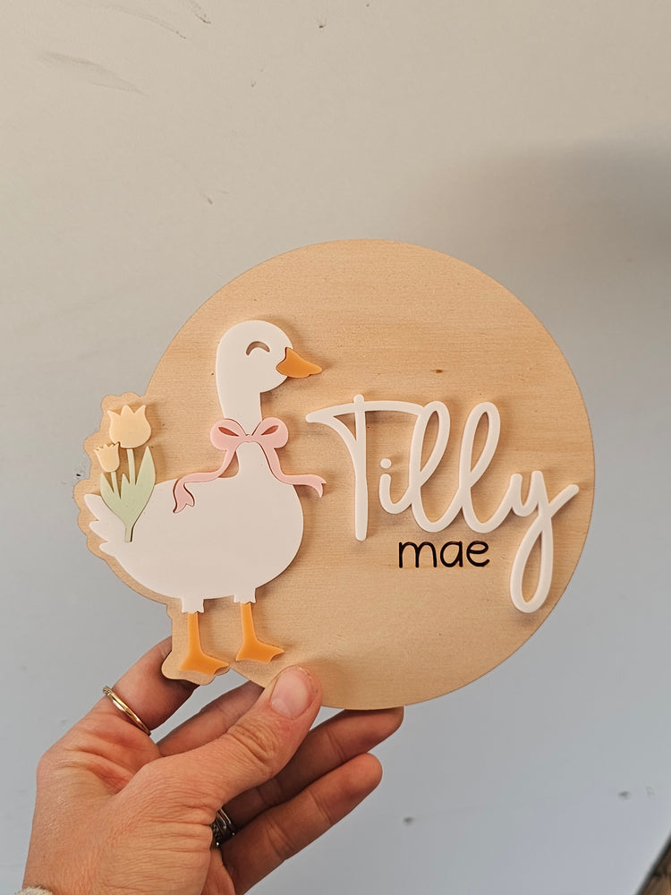 Name plaque - tilly