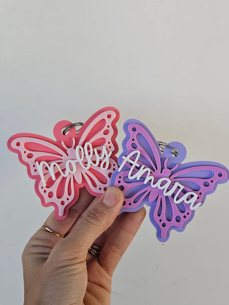 Keyring - butterfly