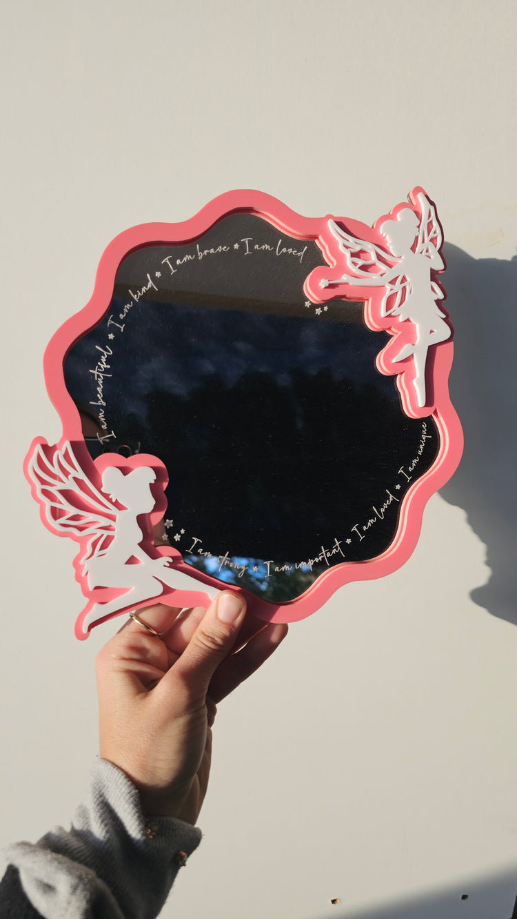 Affirmation mirror - fairy
