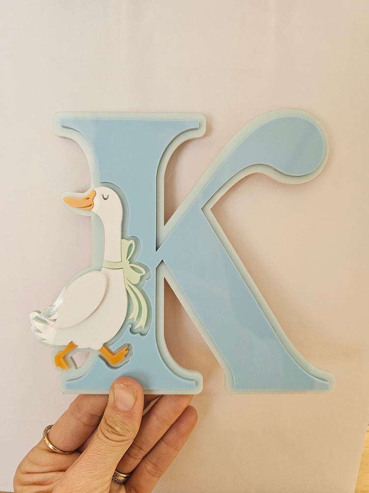 Goose letter - K