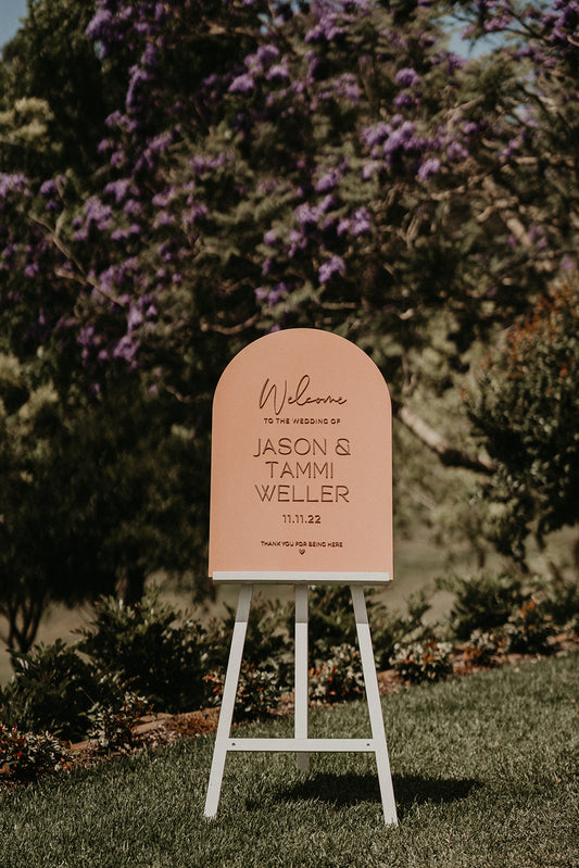 Acrylic Wedding/Engagement Party Sign