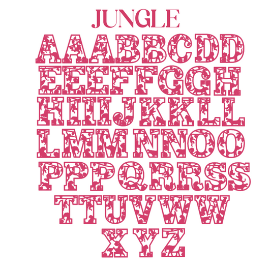 Jungle Letters