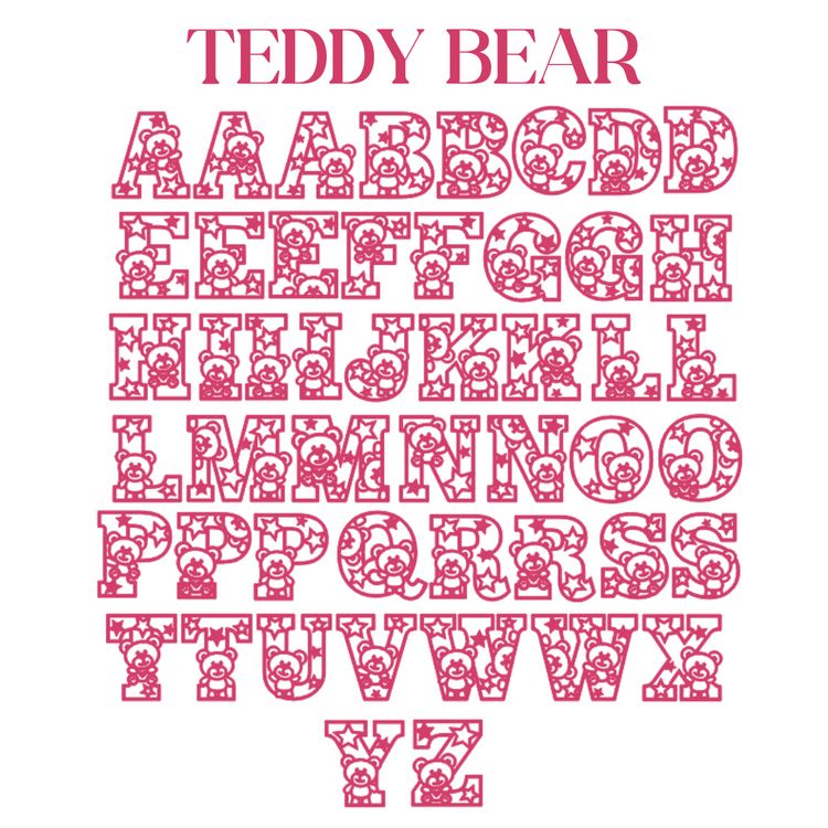 Teddy Bear Letters