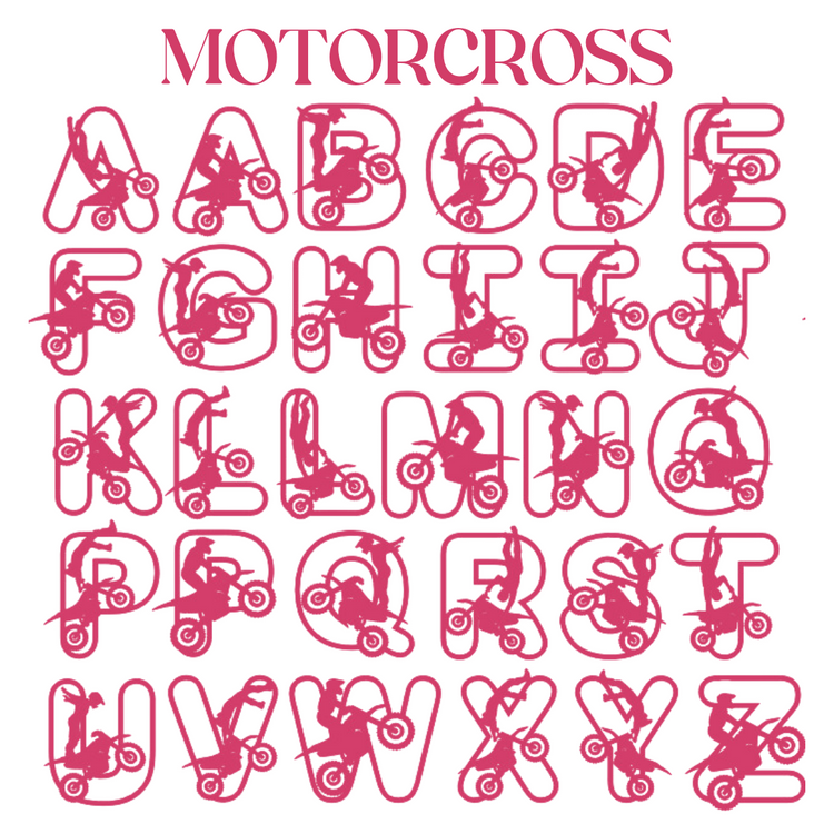 Motocross Letters