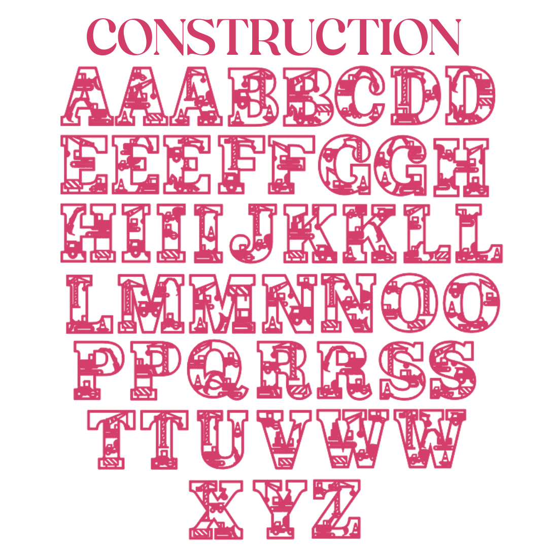 Construction Letters – Love, Abby