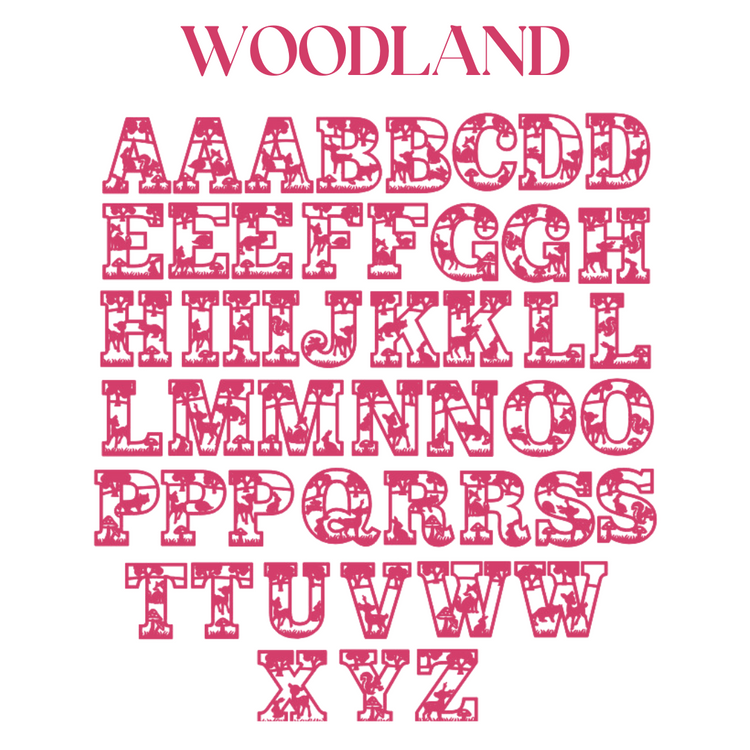 Woodland Letters