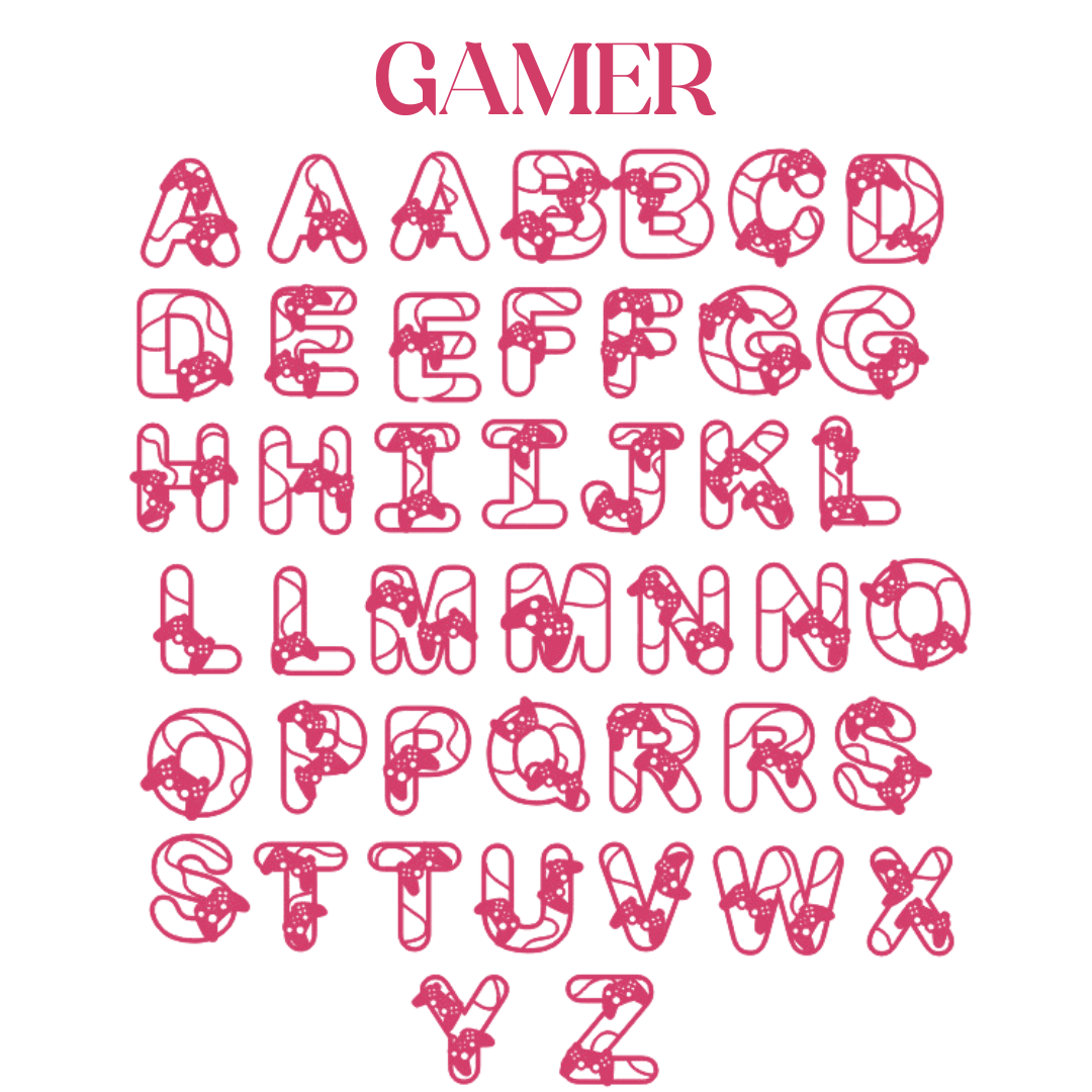 Letter Egaming Gamer Letters – Love, Abby