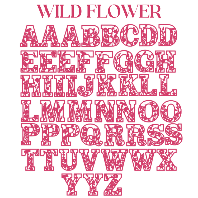 Wildflower Letters