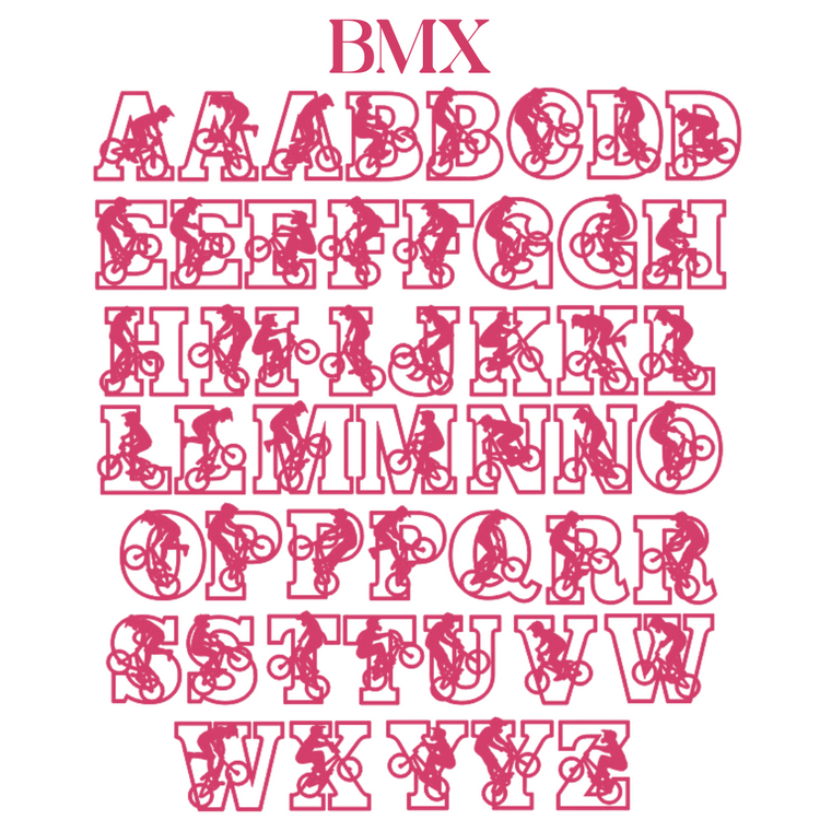 BMX Letters