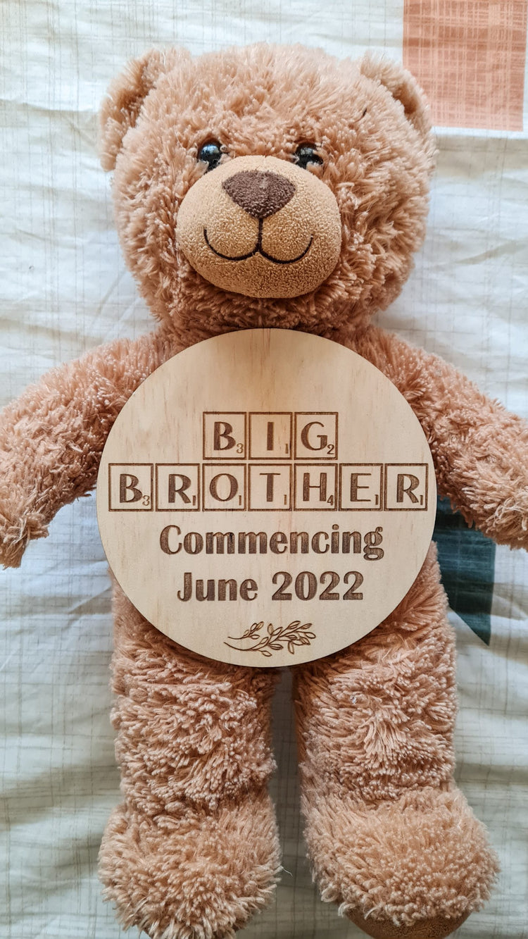 Big Brother Round Disc - Scrabble