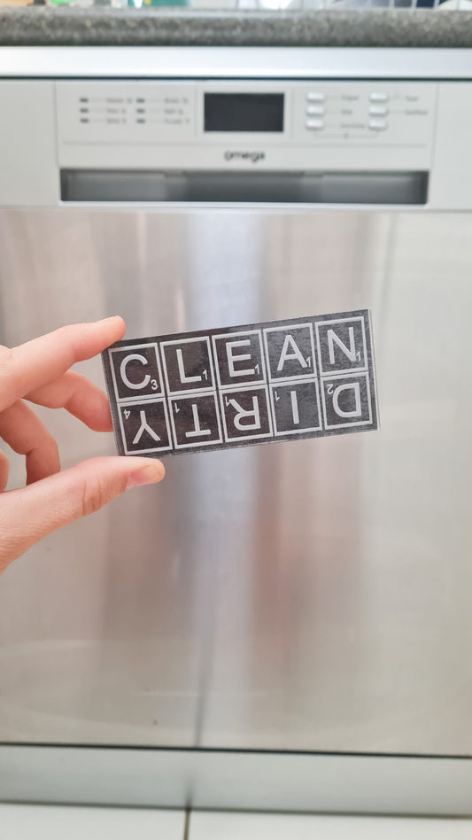 Scrabble Dirty/Clean Dishwasher Magnet
