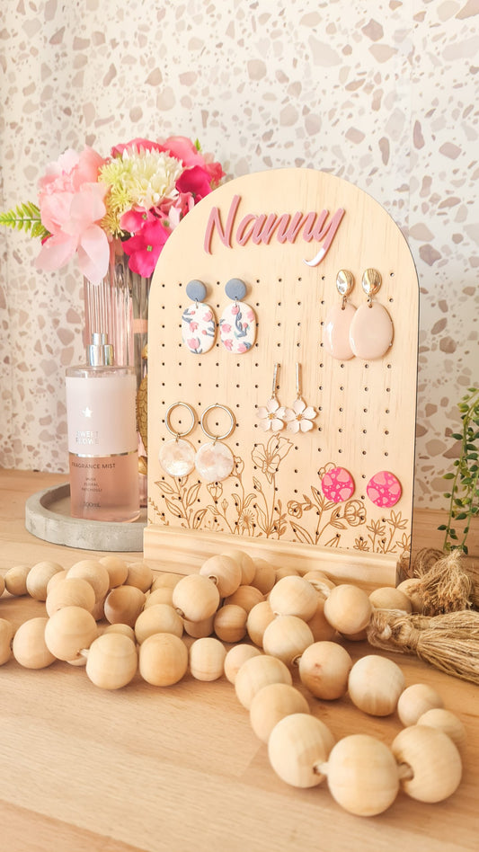 Earring Holder with Stand