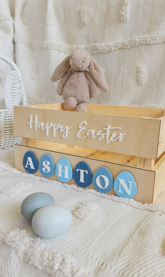 Acrylic Egg Easter Crate