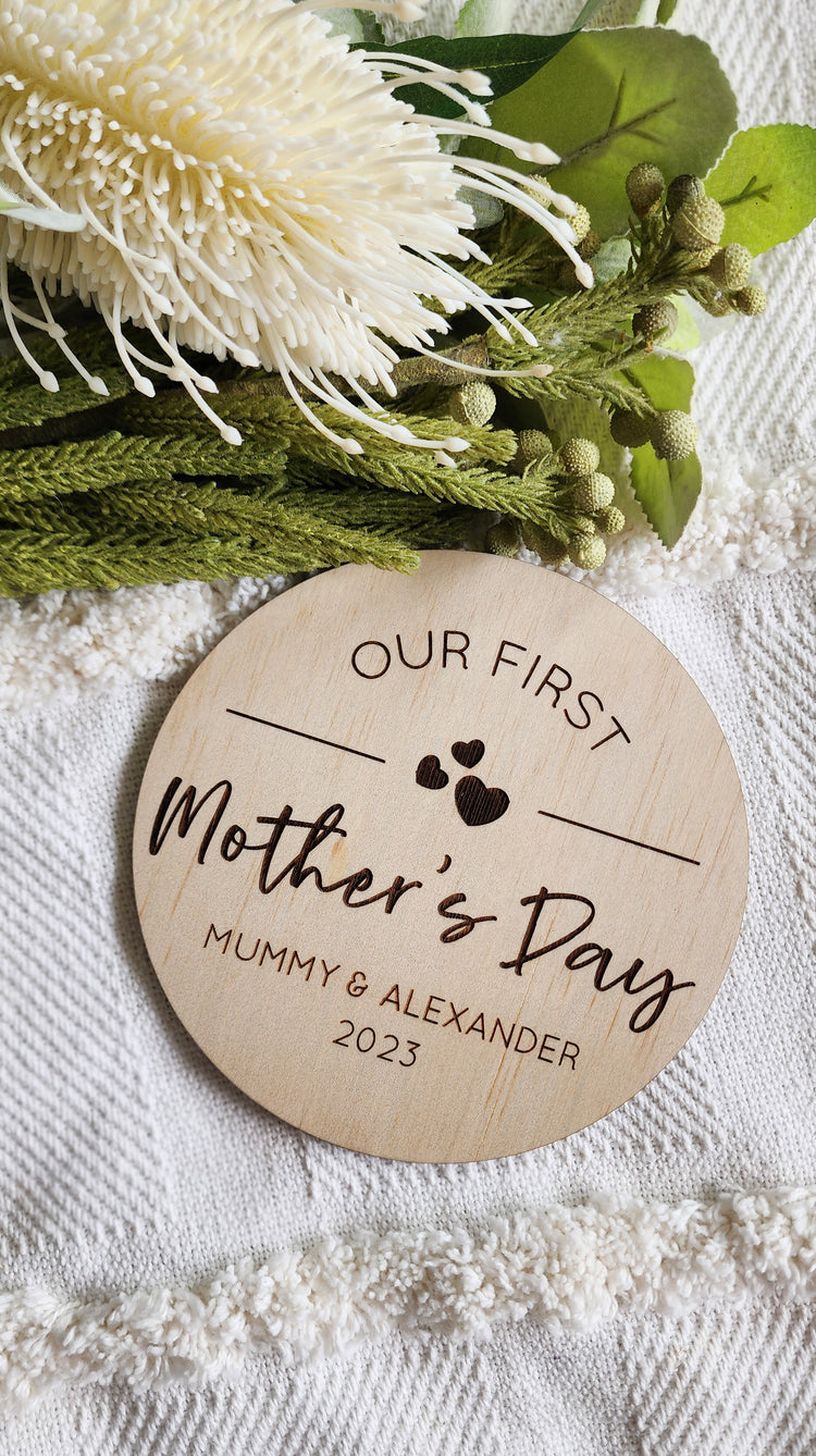 First Mothers Day Plaque