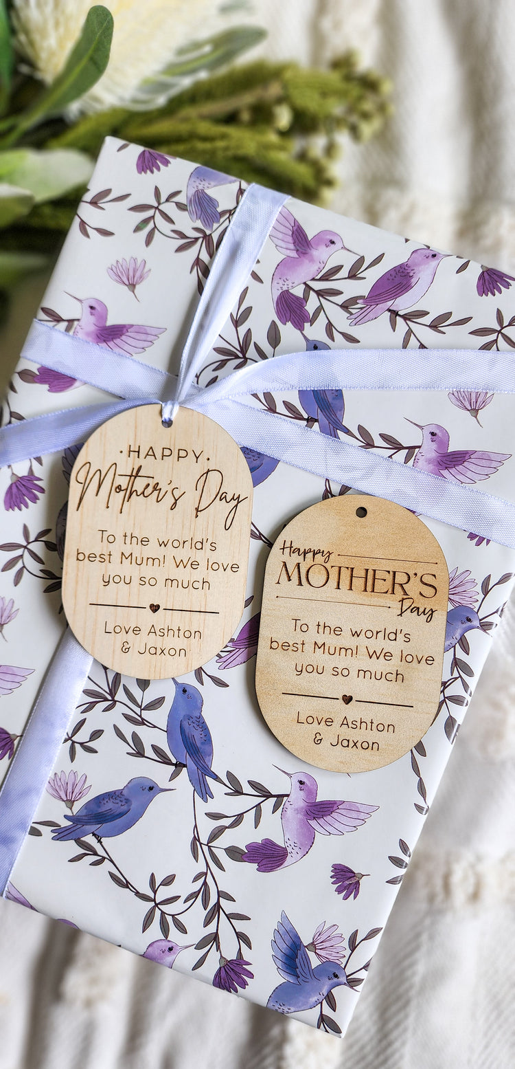 Mother's Day gift tag