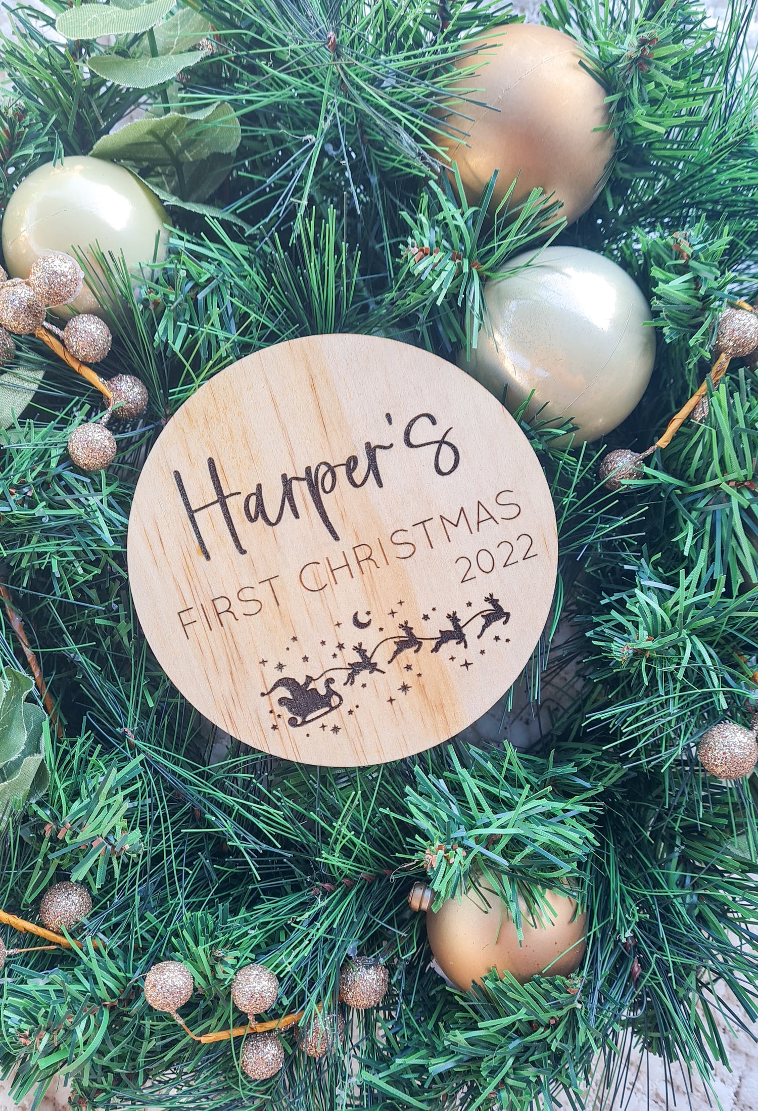 First Christmas Plaques